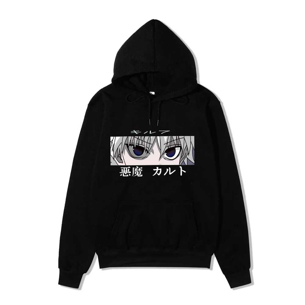 

Hunter X Hunter Japanese Anime Printed Hoodies Hip Hop Pullovers Casual Harajuku Sweatshirts Daily Tops for Men and Women
