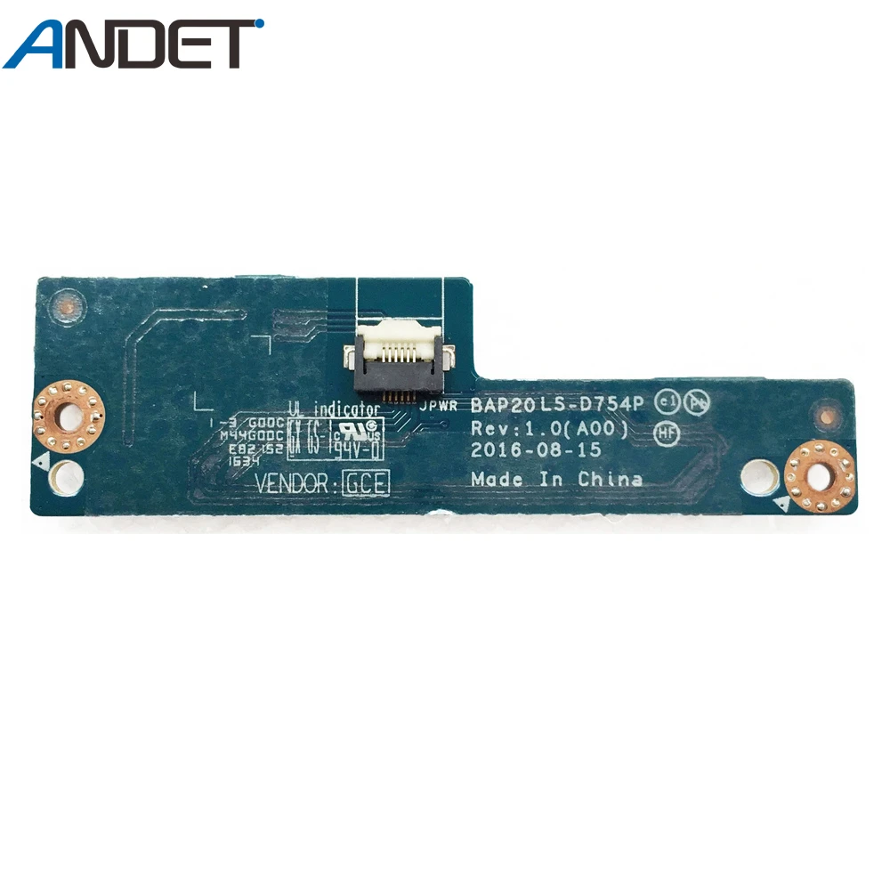 

Laptop On/Off Board For Dell Alienware 17 R4 Power Button Board LS-D754P