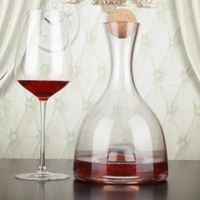 1500ml with cork wine dispenser lead free crystal decanter red wine rapid sweep wine multi purpose whiskey bottle separator
