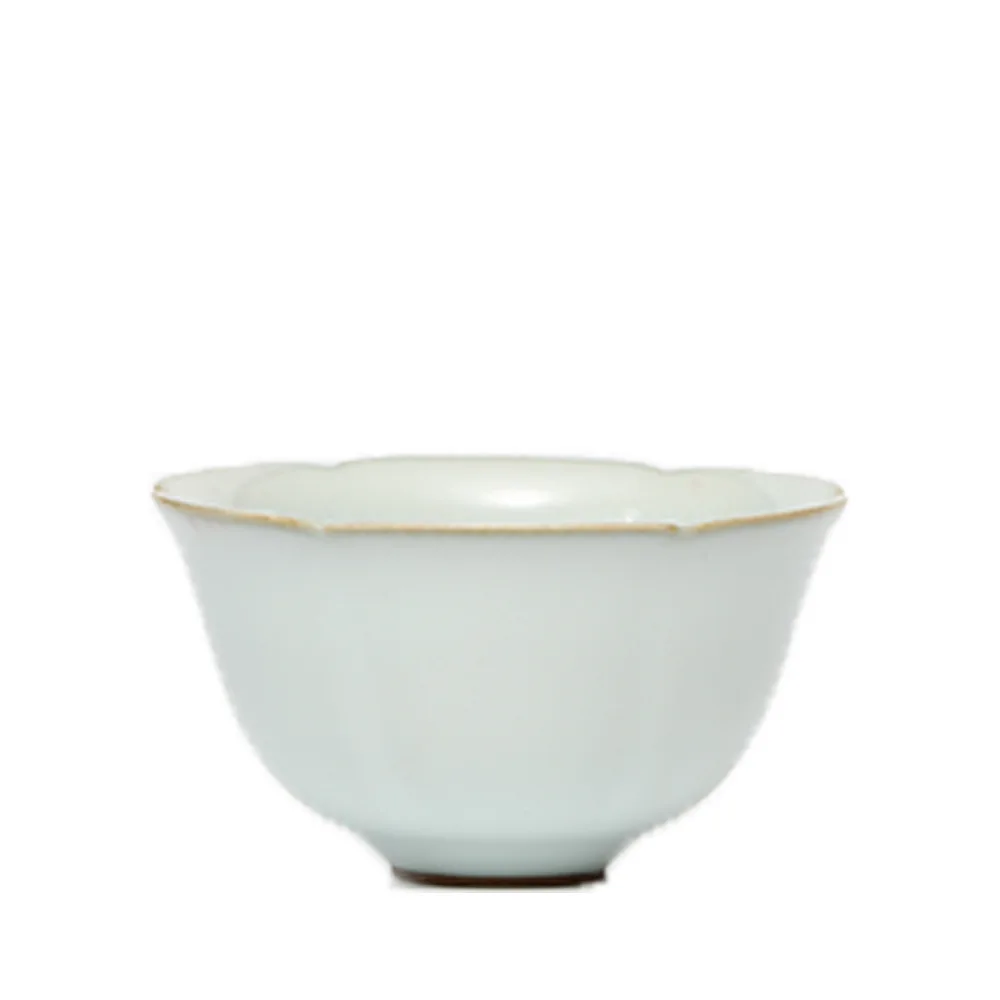 

90ml Plum blossom Chinese Retro Handmade Random Texture Color Glaze High Temperature Firing Ceramic Teacup Porcelain teacup