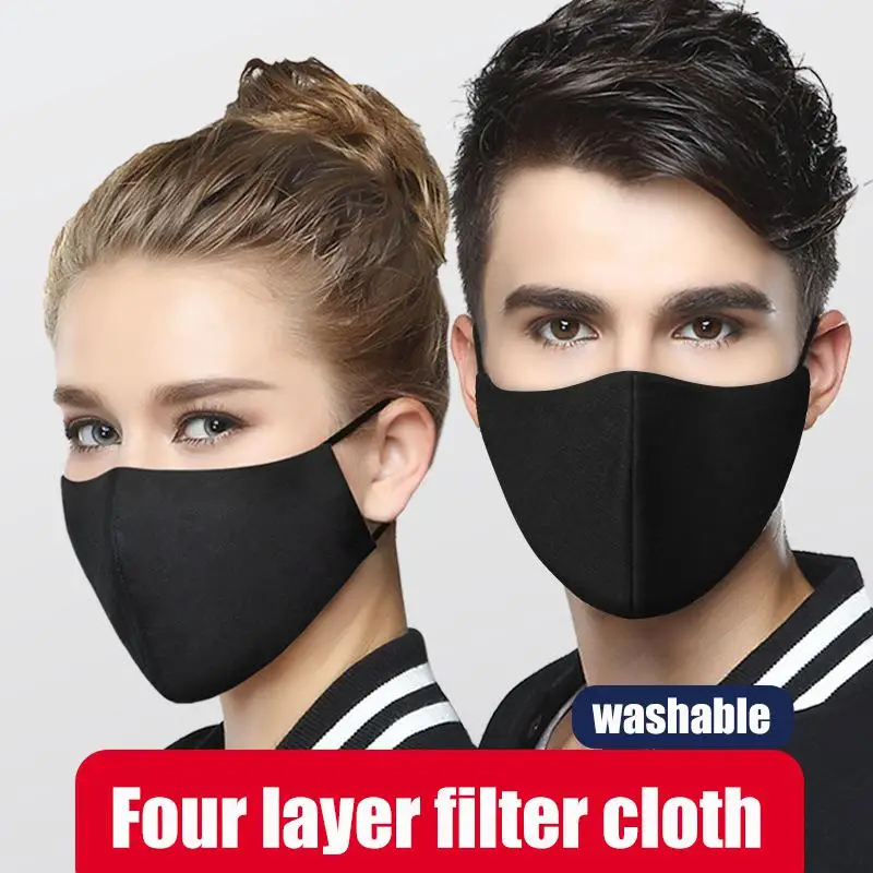 

Black / Wine Red / Pink Adult Mask Dust And Breathable Mask Washable
