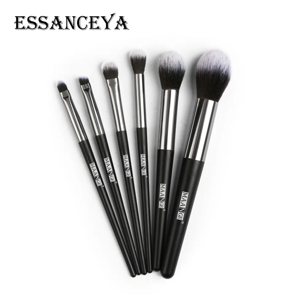 ESSANCEYA 6 шт./компл. Профессиональный набор кистей для макияжа Косметический с
