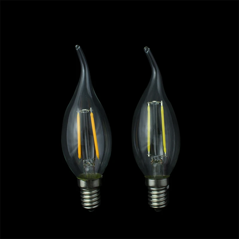 Светодиодная лампа накаливания E14 220 В переменного тока 4 Вт 8 12 Вт|Светодиодные