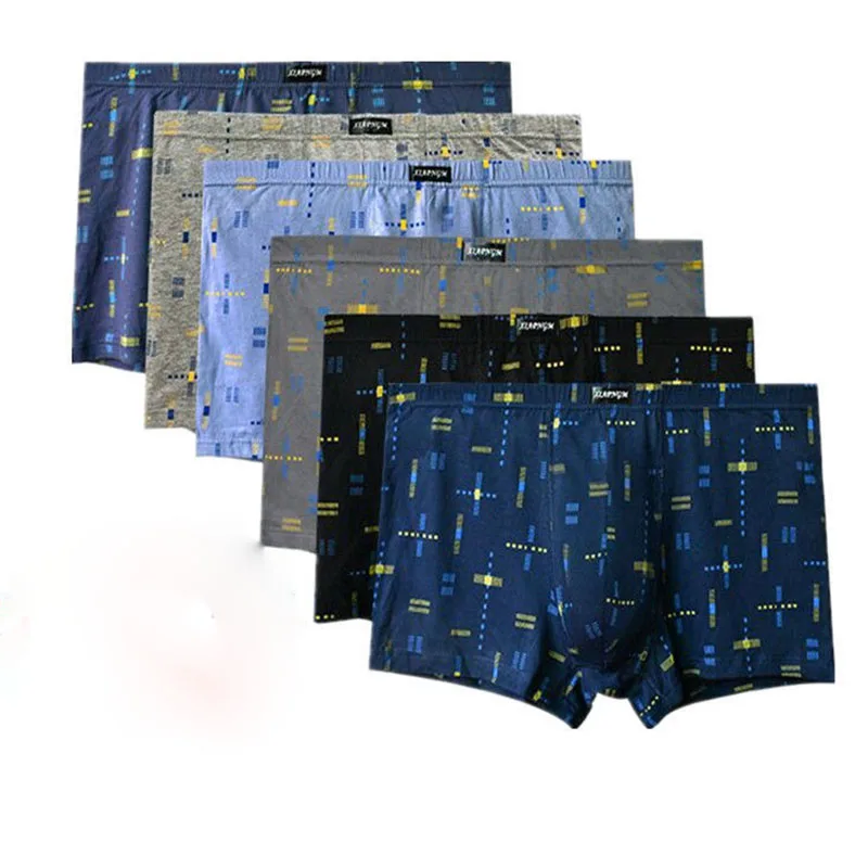

Brand New Mens Underwear Boxer CottonPrint 3D Boxershorts Men Boxers Male Underpants Size Plus M-6XL