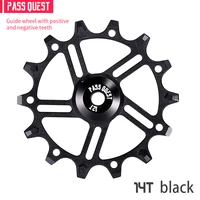 new pass quest 12t14t meteor narrowwide derailleur gear guide wheel 5mm center diameter bike accessories