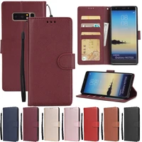 leather case for samsung galaxy s21 s20 s10 s9 s8 plus ultra lite s7 s6 edge s5 s20fe s10eplus wallet case for note 20 10 9 8