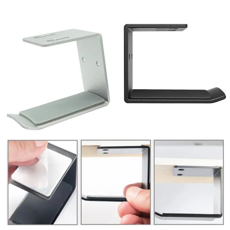 

Aluminum Alloy Headphone Hanger Holder Wall Mount Headset Stand Earphone Rack R91A