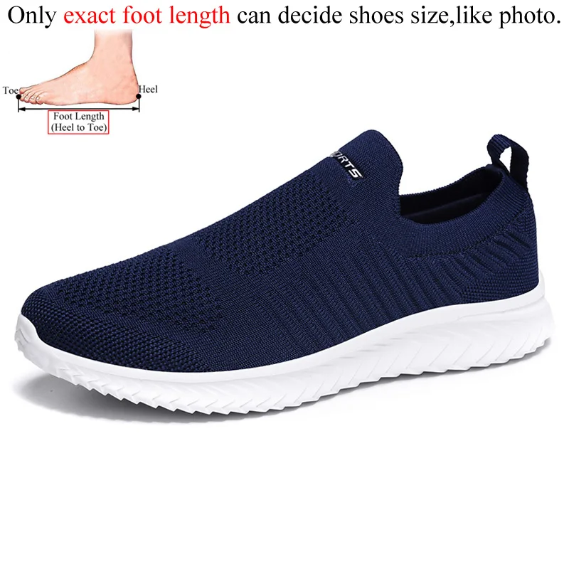 Dark Blue Беговые кроссовки мужские кроссовки женские спортивные носки кроссовки для скольжения zapatos de mujer Мужская Спортивная Спортивная дышащая 9 цветов - Цвет: Dark Blue