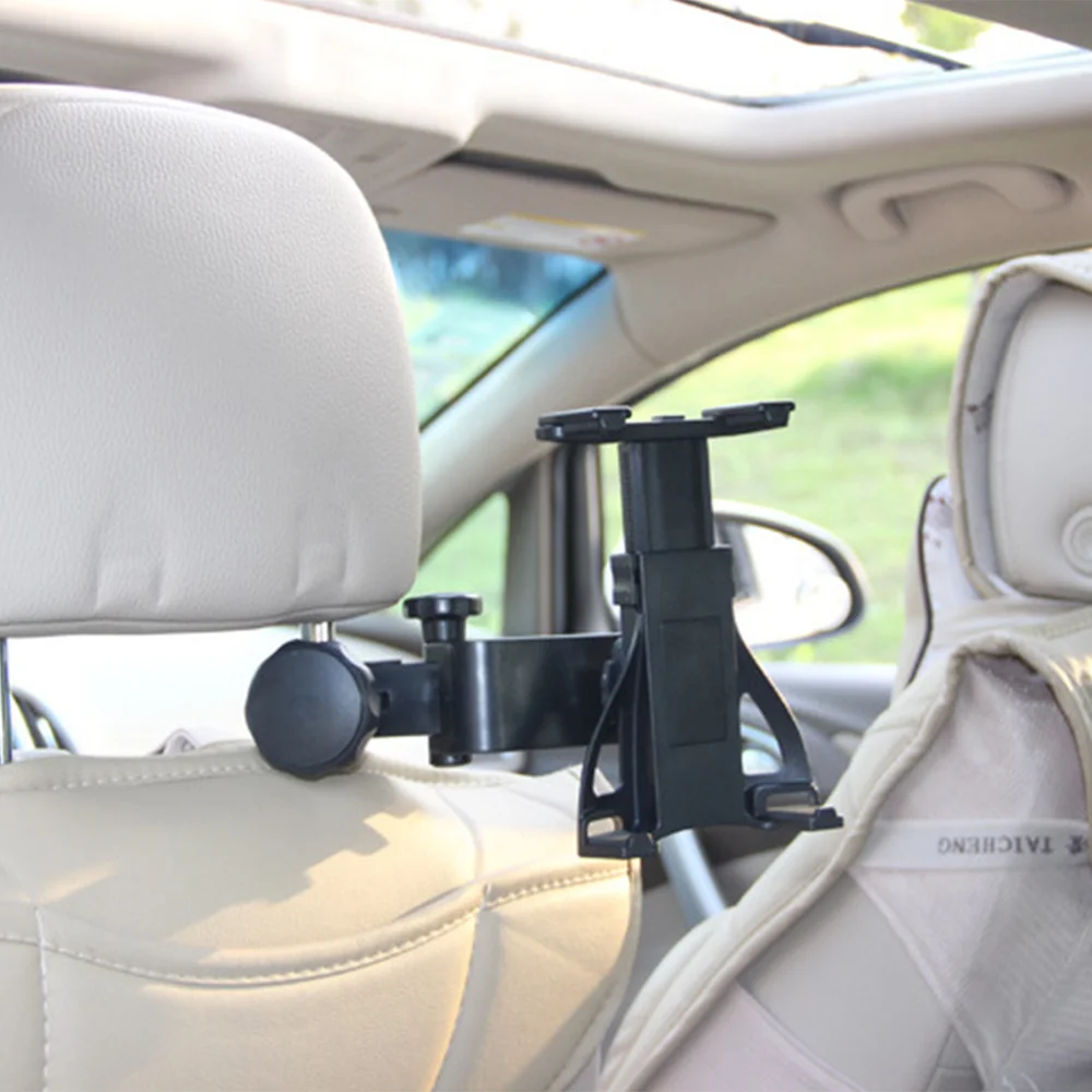 

Car Tablet Phone Holder 5-12.9 Inches Adjustable Tablet PC Phone Stand Bracket Mount Universal Seat Headrest Holder Car Holder A