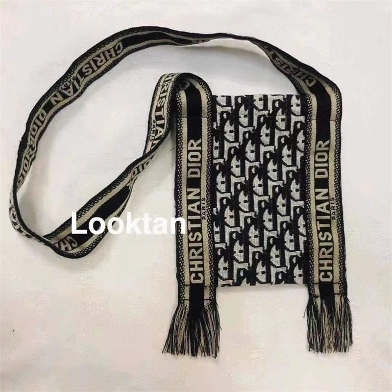 

2021 Luxury Brand Women Messenger Bag Mobile Phone Bag Coin Purse Canvas Shoulder Bag Wallet