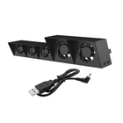 Охлаждающий вентилятор для консоли PS4, внешний контроллер температуры Super Turbo для консоли Playstation 4, 5 вентиляторов