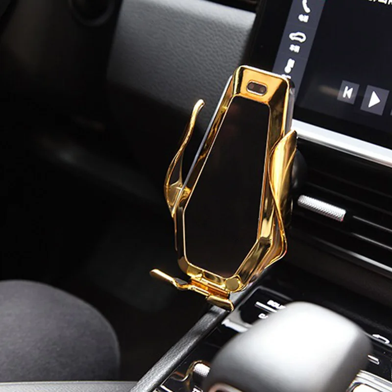 Автомобильное беспроводное зарядное устройство держатель для телефона Авто