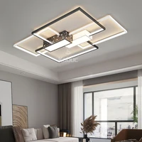 kobuc modern big size led ceiling lights for living room bedroom study room indoor blackgold ultra thin ceiling lamp lighting