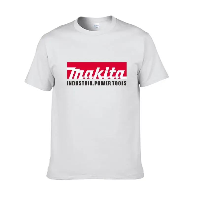 Летняя мужская рубашка с логотипом автомобиля Makita Мужская Уличная на заказ
