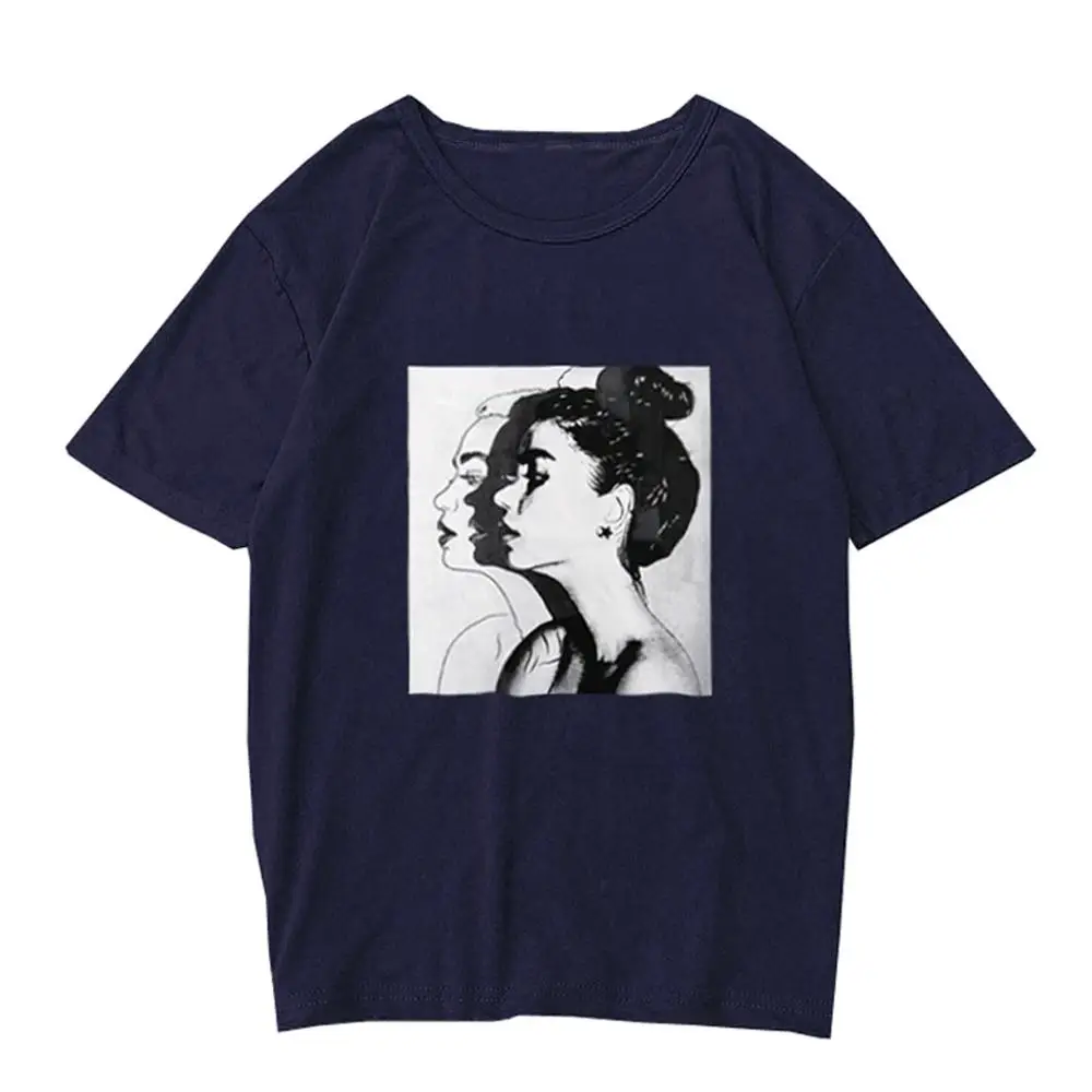 Женская футболка с принтом Друзья женская буквенным Покемон модная короткими