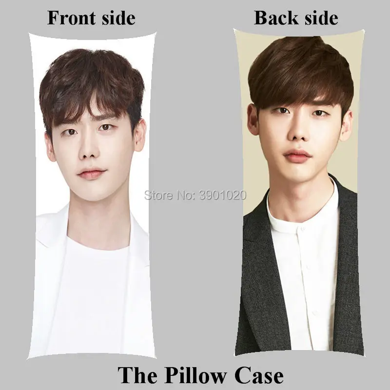 Новый мальчик ли Чон сок длинная подушка чехол только для дома|Наволочка| |