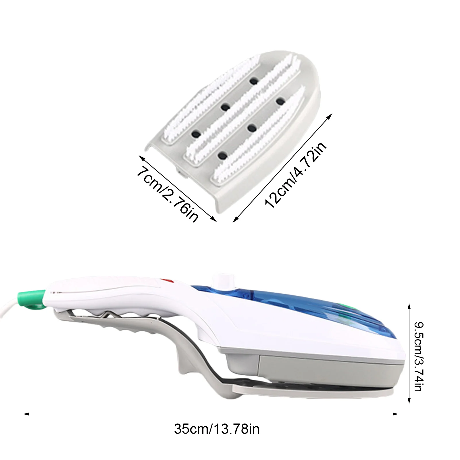 

110V-230V Travel Handheld Garment Steamer Brush Portable steam iron ferro a vapor streamwr clothes steamer Machine 40a