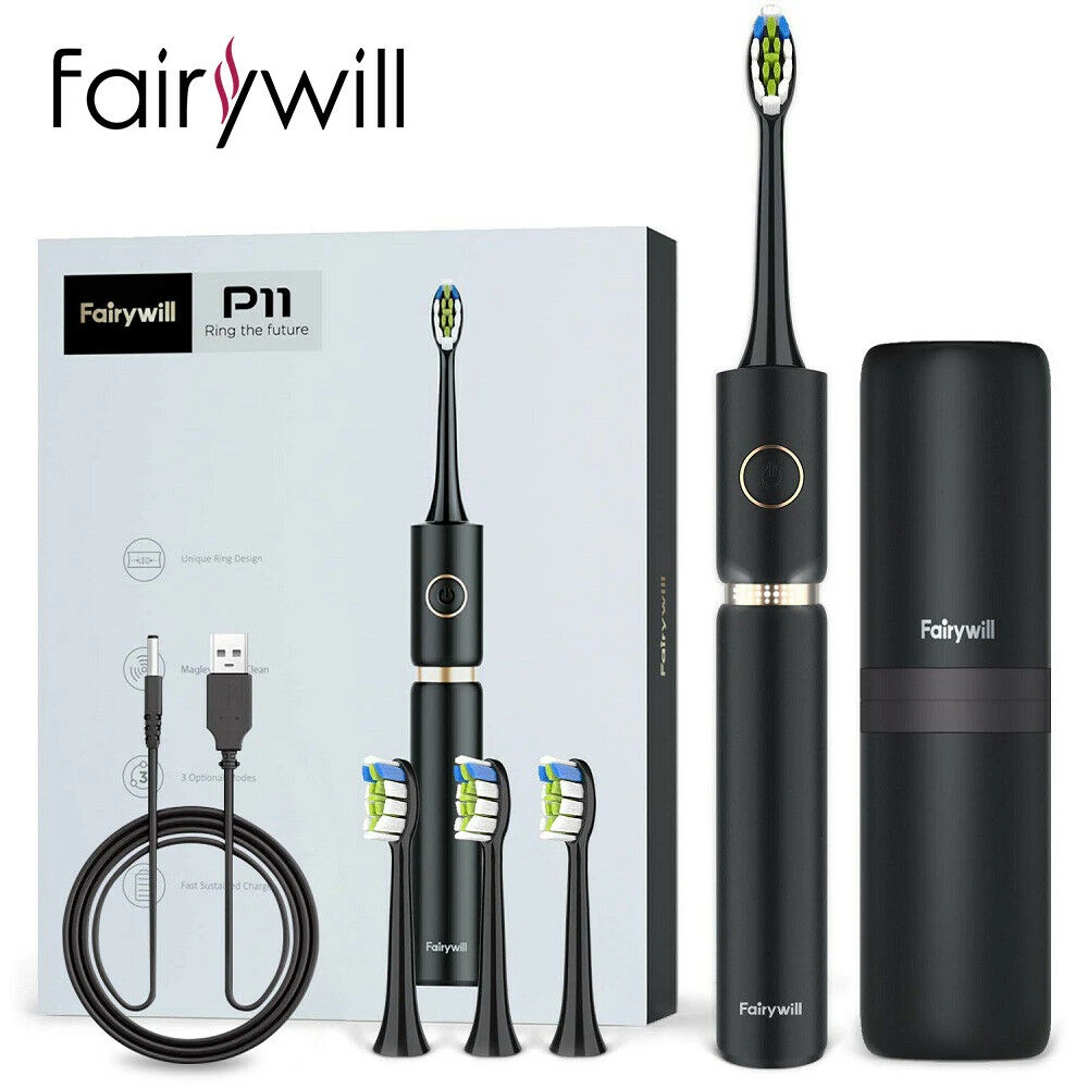 

USB Cable Charger Fast Charging for Fairywill Sonic Electric Toothbrush for Toothbrushes Model FWP11, FW507, FW508, FW917