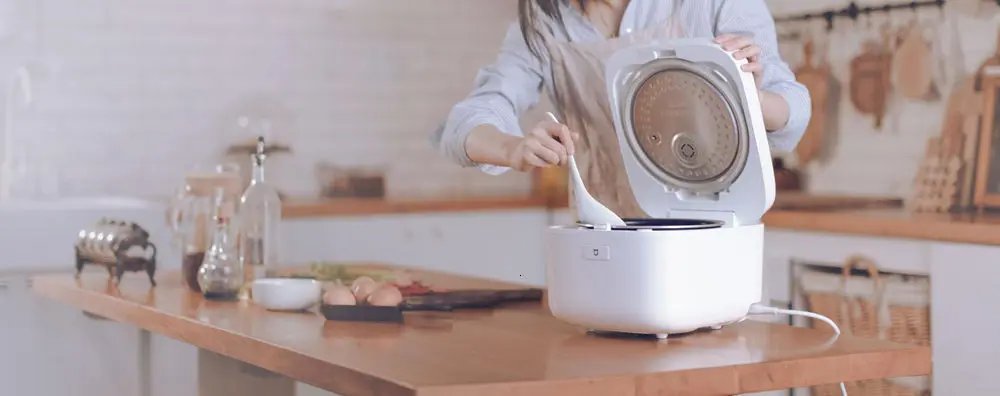 Mijia Xiaomi IH 3L Интеллектуальная Электрическая рисоварка 220V назначение IH электромагнитное Отопление PFA порошковое покрытие плита s