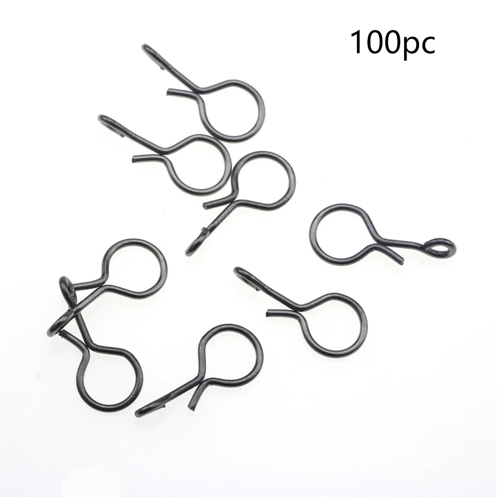 100 шт./упак. быстрое изменение кольца безопасные приманки аксессуары для замка