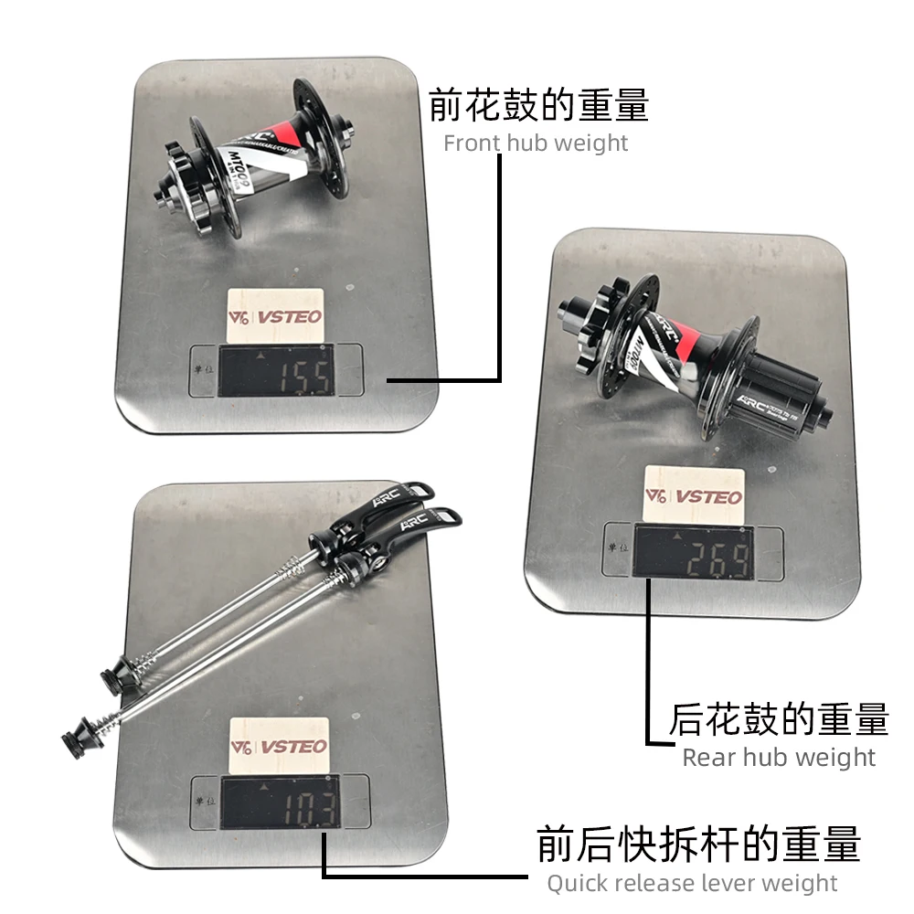 ARC 009 Велосипедная Ступица Дискового Тормоза MTB 28H/32H/36 Зубьев 12 Скоростей С 6