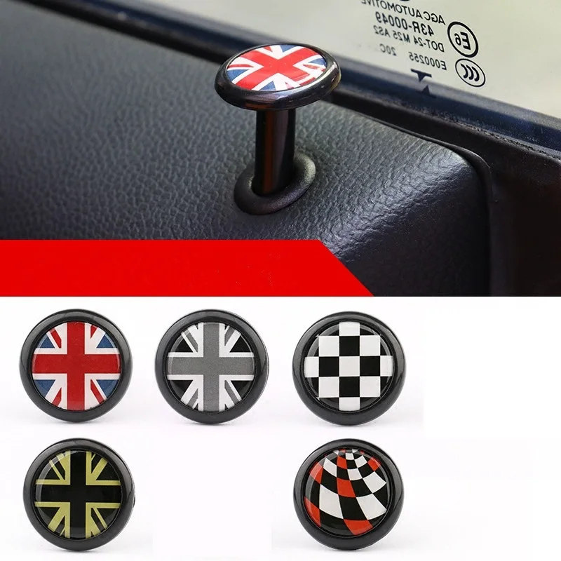 1 пара Автомобильный Замок для межкомнатной двери наклейка MINI COOPER JCW One + S Countryman