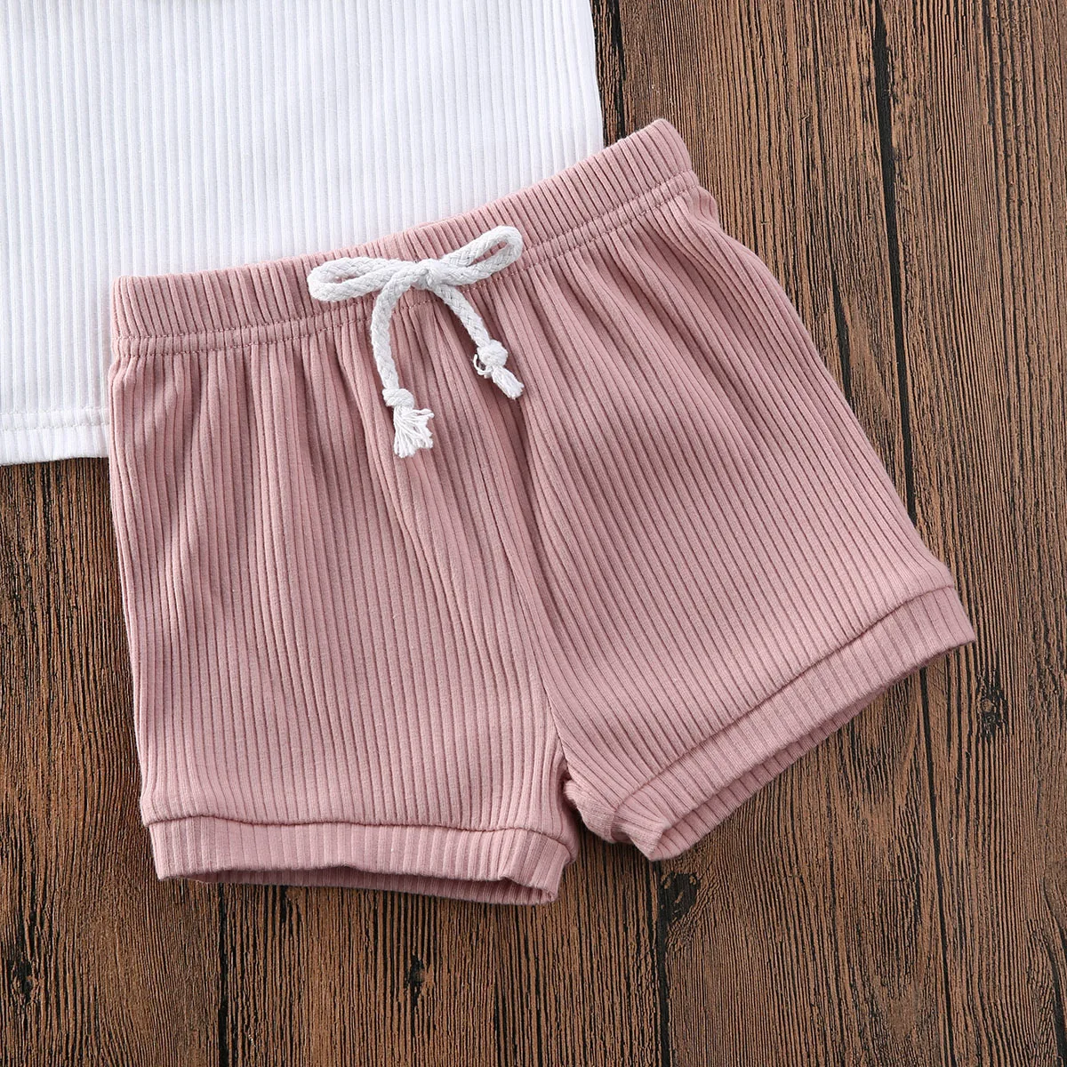 Детская летняя одежда 2020 года комплект из 2 предметов для маленьких девочек