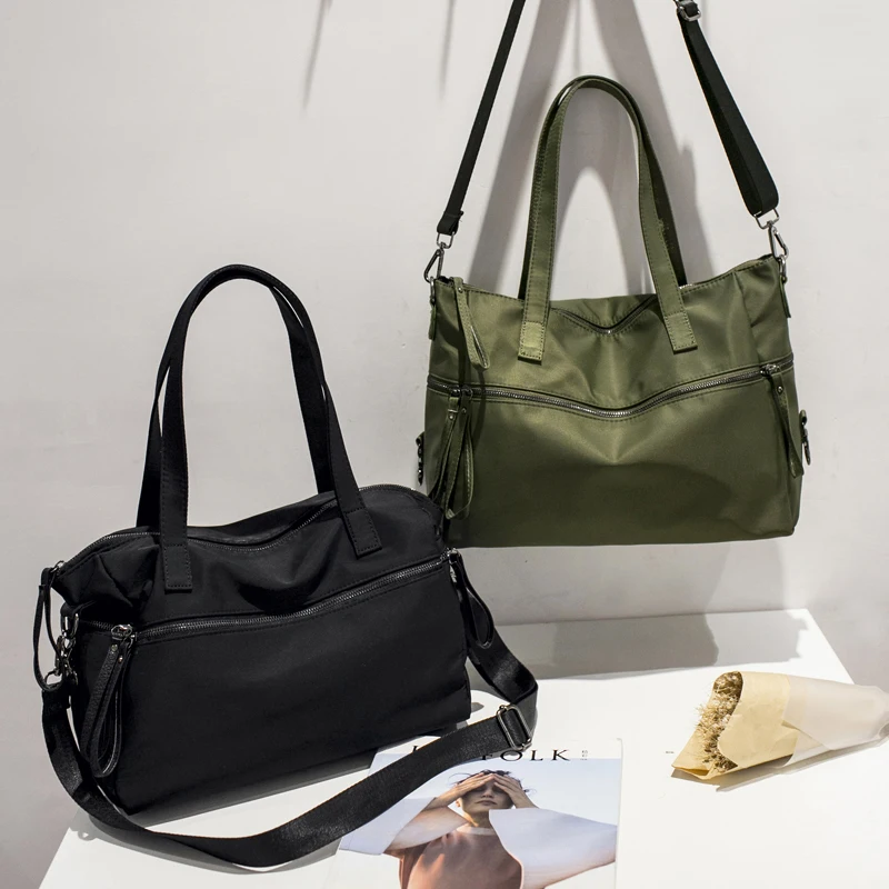 

Сумка-тоут женская, камуфляжная, нейлоновая, водонепроницаемая, для путешествий