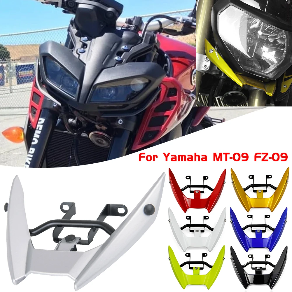 

For FZ-09 Headlight Front Upper Fairing Stay Bracket Mount Holder For Yamaha MT09 FZ09 FZ 09 2014 2015 2016 MT 09 Accessories