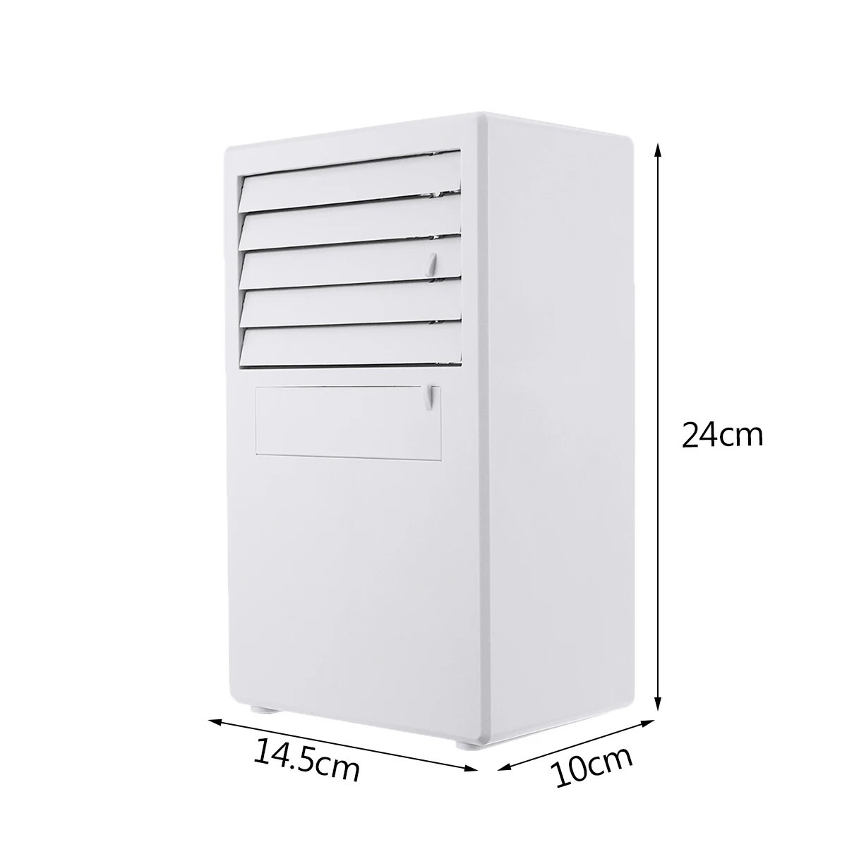 

24W 24V Portable Air Conditioning Fan Low Noise 3 Wind Speeds Cooler Digitals Cooling System Timing Air Humidifier For Office