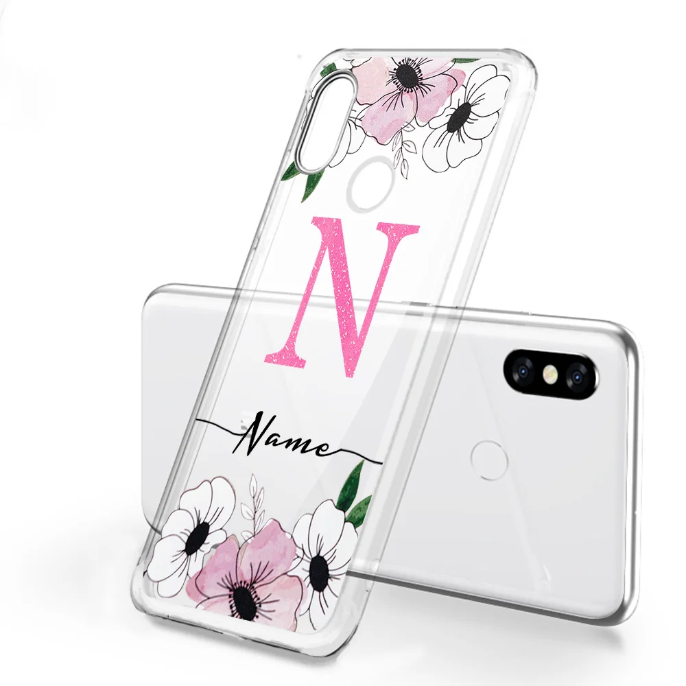 

Funda Case For Redmi Note 10 10S 9 9S 9T 8 8T 9C 7 6 K30S K40 K20 POCO F3 X3 M3 C3 NFC Pro Max TPU Case DIY Custom Name Photo