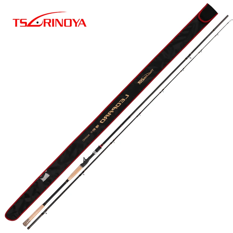 

TSURINOYA LEOPARD Snakhead Game Baitcasting Rod 802HC 2.43m H Power F Action Lure WT 8-30g PE2-5 Distance Throwing Casting Rod