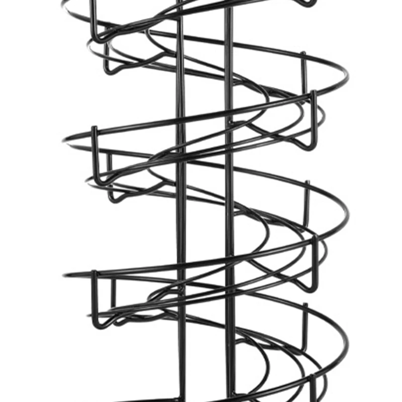 

Coffee Pod Carousel Spins 360 Degree Coffee Pod Storage Shelves 30 Pod Organizer