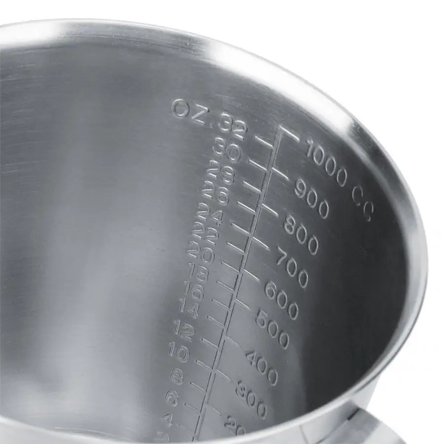 Кувшин для кофе 1000 мл из нержавеющей стали кувшин вспенивания молока чашка со