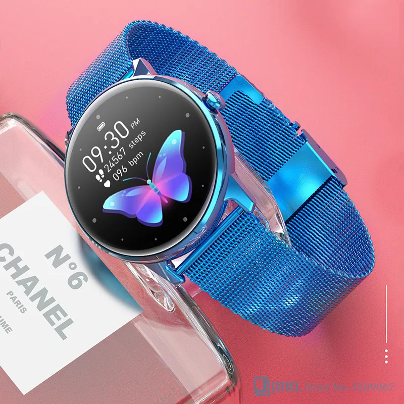 fashion smart watch women waterproof smartwatch blood pressure heart rate monitor wrist watch ladies bracelet smart clock watch free global shipping