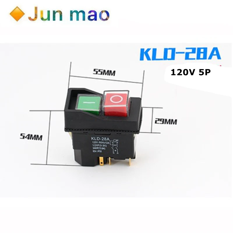 

Электромагнитный переключатель, Магнитный кнопочный переключатель KLD 28a kjd1212a220v, водонепроницаемый и взрывозащищенный стартер kjd18