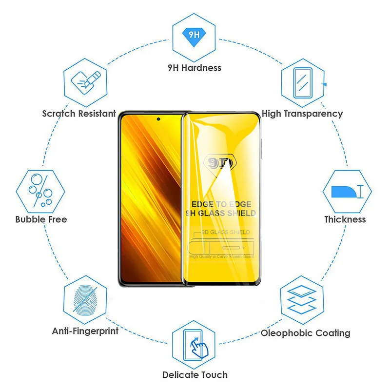 

poco x3, tempered glass for poco x3 nfc glass pocophone f2 pro camera protection poko f3 f2 pro xiaomi poco x3 screen protector
