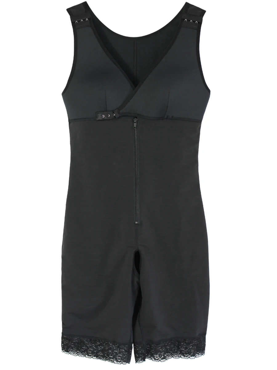 Женское нижнее белье для похудения боди с открытой промежностью Корректирующее