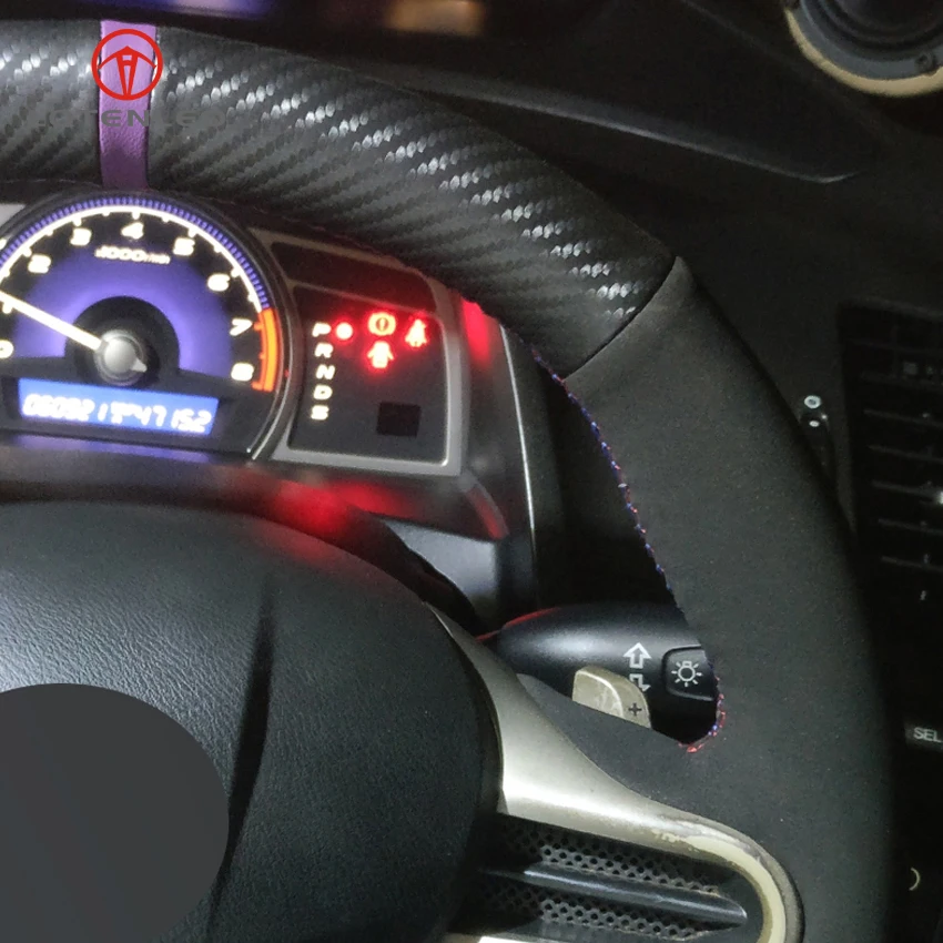 Черная замша LQTENLEO из углеродного волокна для самостоятельной сборки ручная