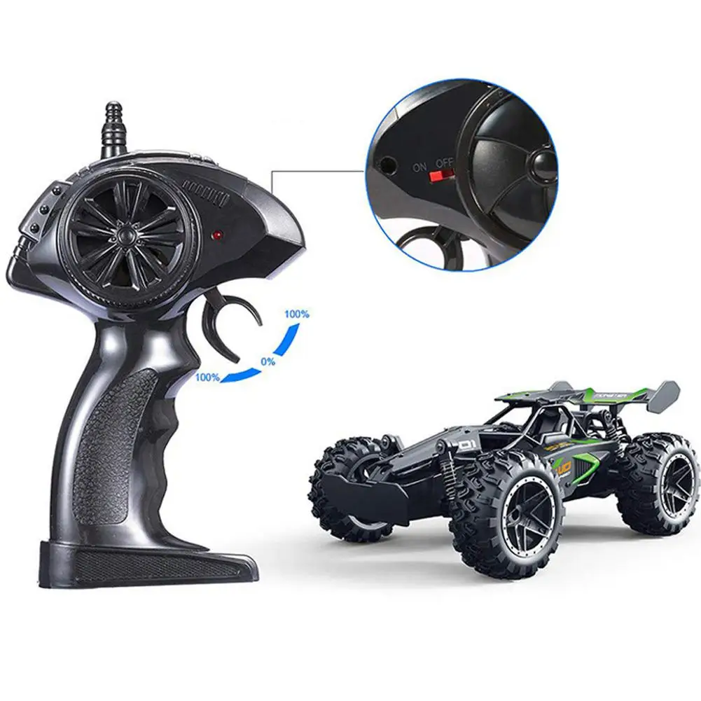 

1: 18 2 Wheel Drive Model Car Toy High-speed Remote Control Vehicle Drift Four-way Racing Car