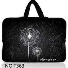 Gray Dandelion Laptop Sleeve Notebook Case 13.3 14 15 15.6 17 Waterproof Laptop Cover For Macbook Pro HP Acer Xiami ASUS Lenovo