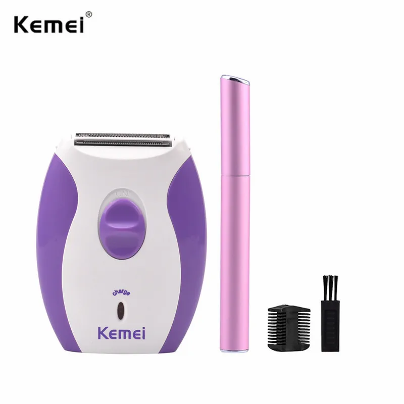 Kemei электроэпилятор для женщин удаление волос лица Женский бритвенный бритва