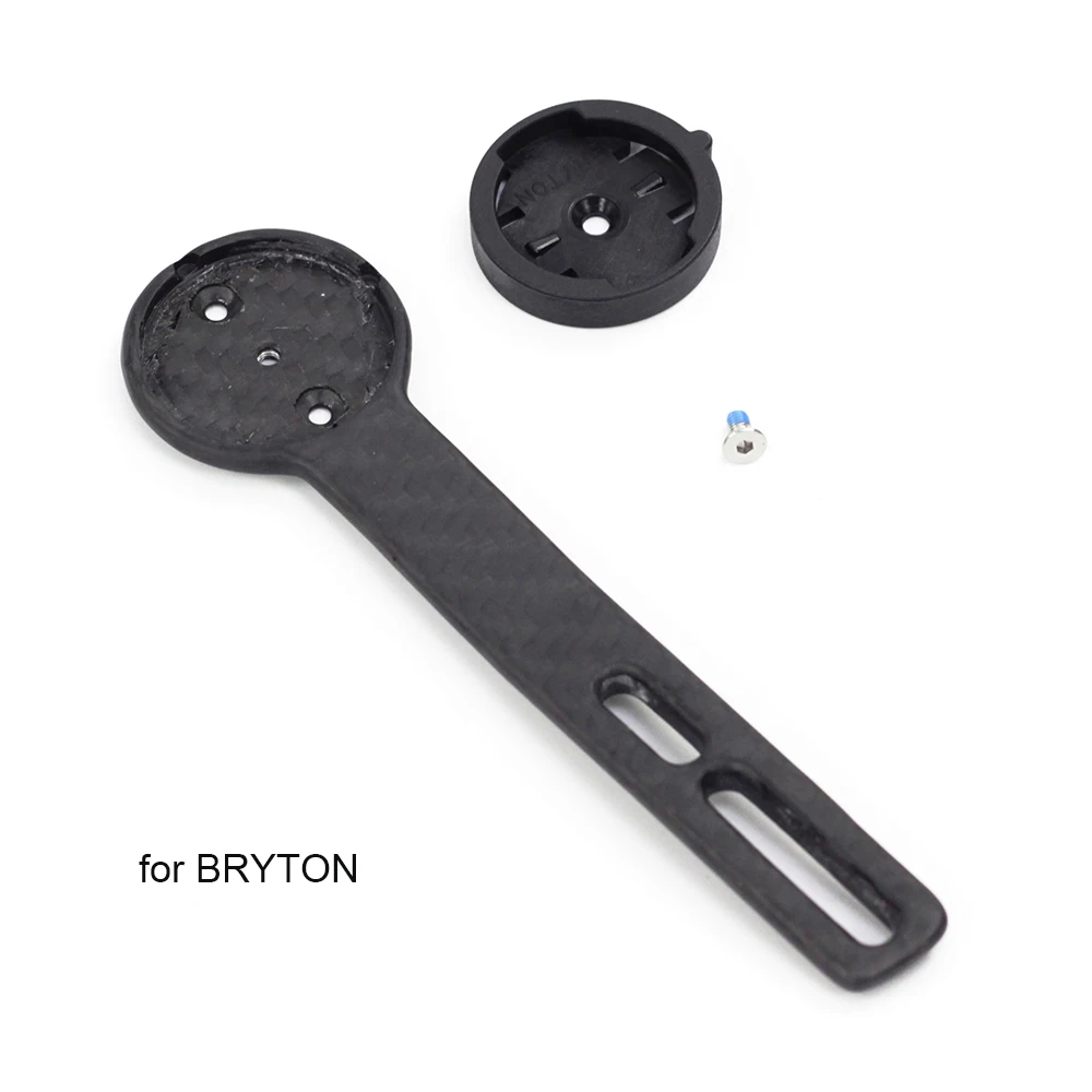 for bryton no gopro Silverock карбоновое компьютерное крепление для интегрированного руля GARMIN 1000 I gps порт Wahoo Bryton MIO руль спереди gps Держатель - Цвет: for bryton no gopro