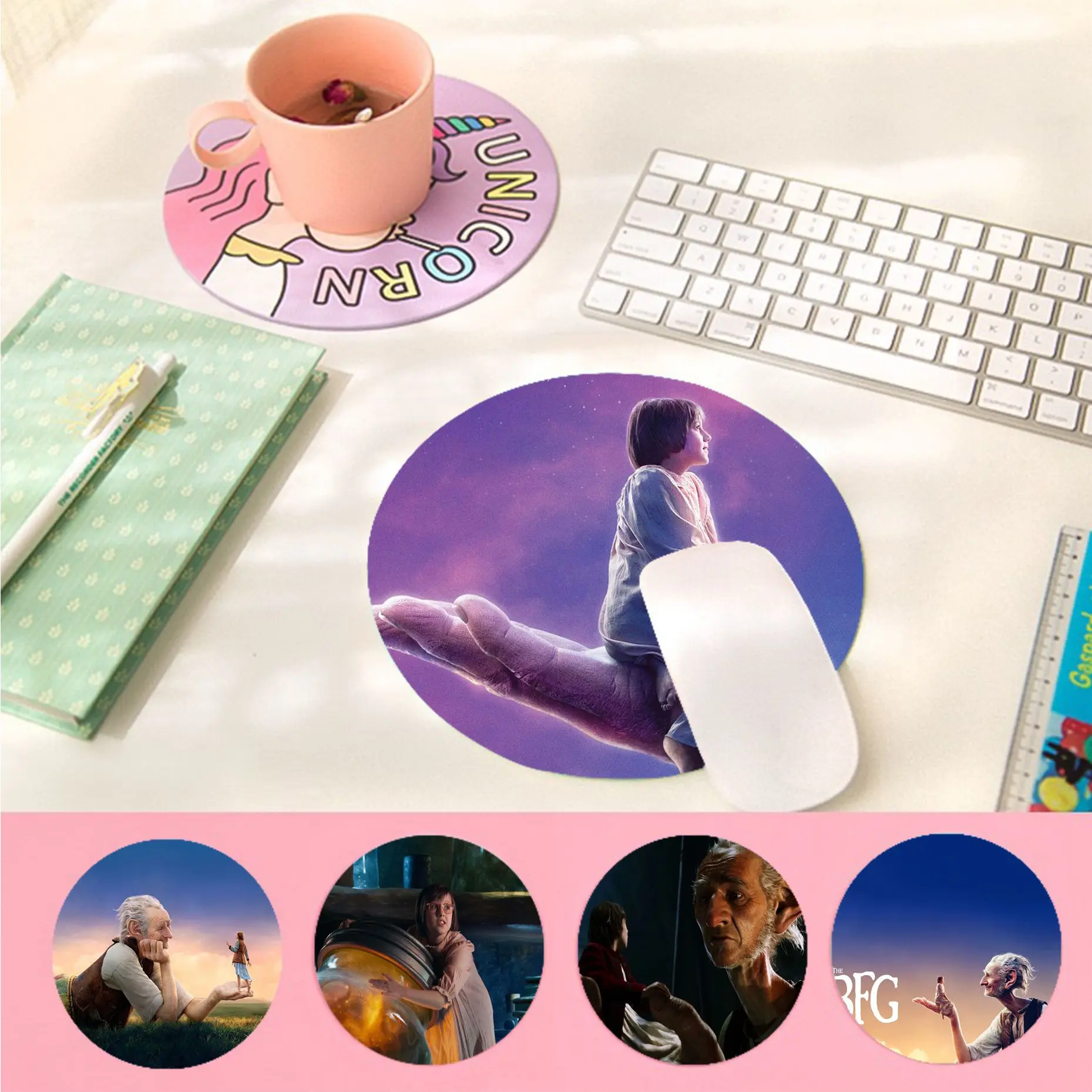 

Disney The BFG Keyboard Gaming MousePads computer desk mat for gaming