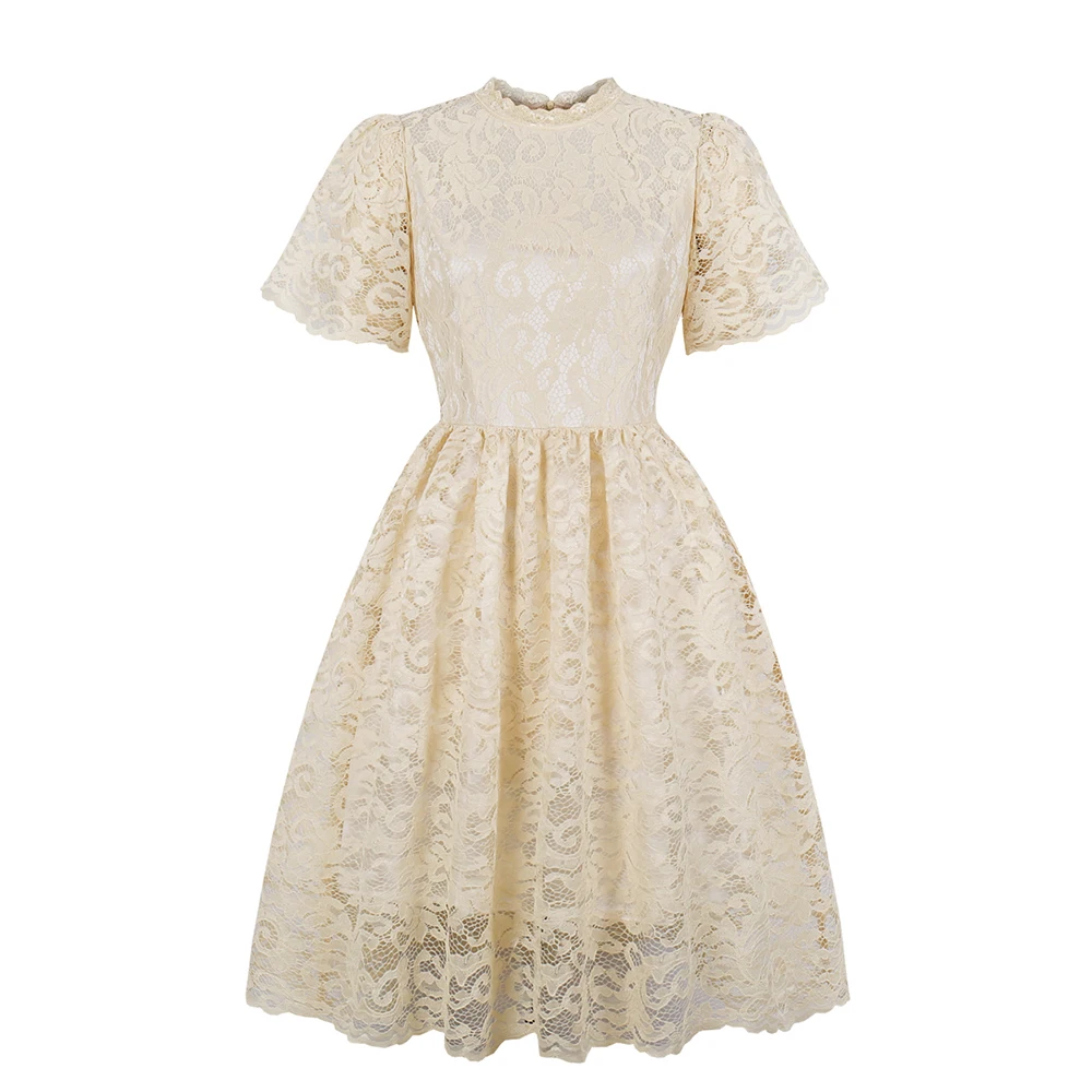 Женское кружевное платье миди больших размеров элегантные винтажные вечерние