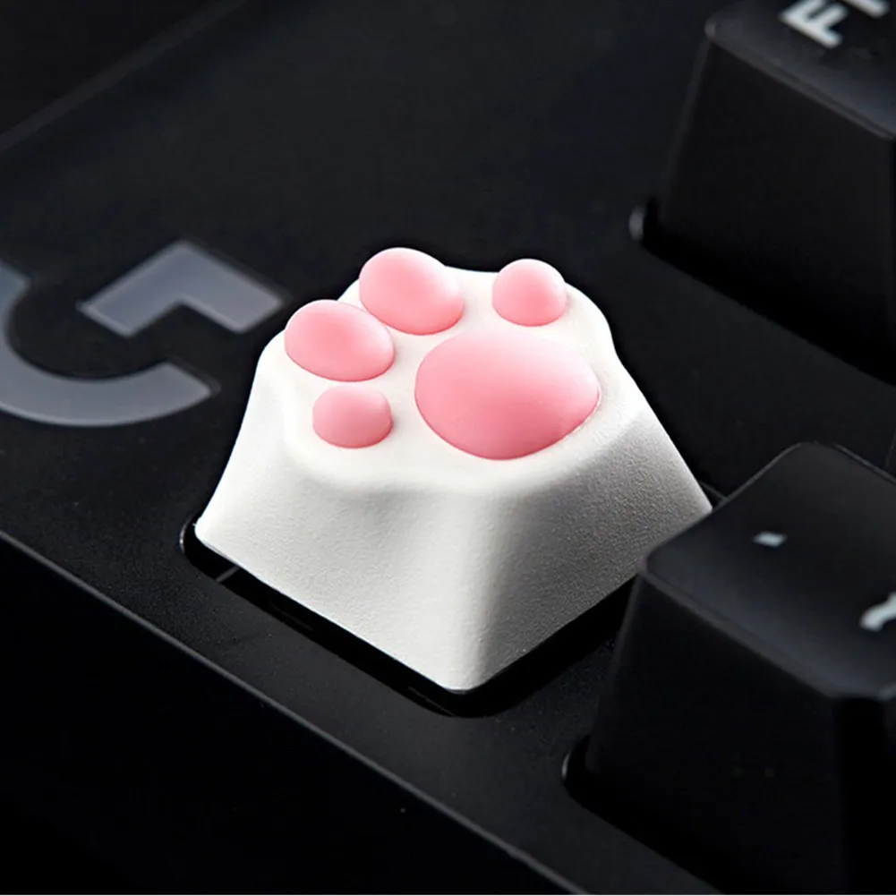 

Cat paw keycap cute cat palm metal keycap personalized for cherry switch keyboard