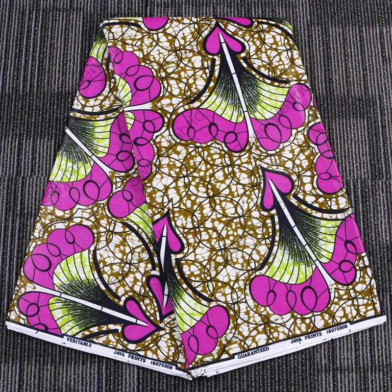 100% хлопок Африканский принт вощеная ткань голландский Голландский стиль