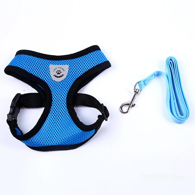 

Pet Vest Type Chest Harness Pet Suit Traction Rope Chest Back Breathable Mesh Dog Harness Suit
