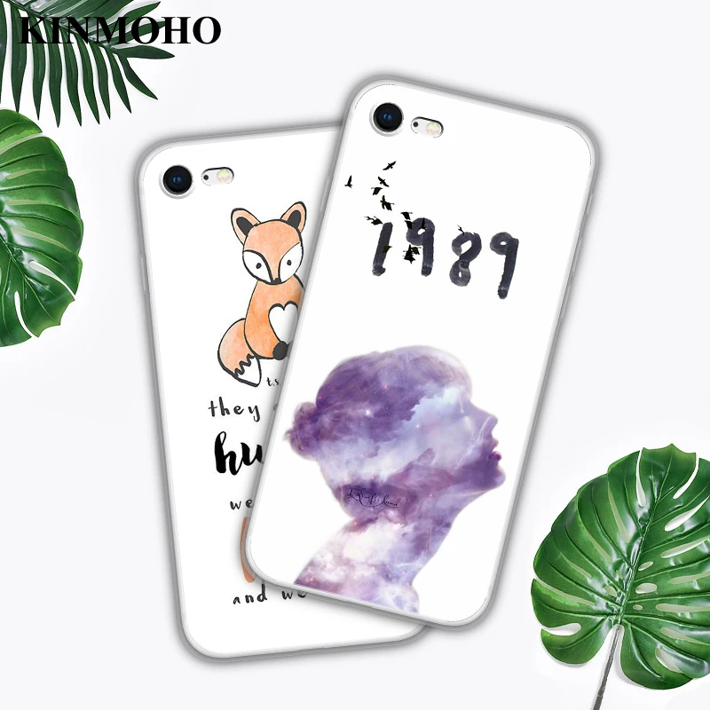 Pop Taylor Kpop Reputation 1989 мягкие чехлы для телефонов iPhone 7 6 8 6S Plus 7Plus 8Plus 5 X XR XS MAX