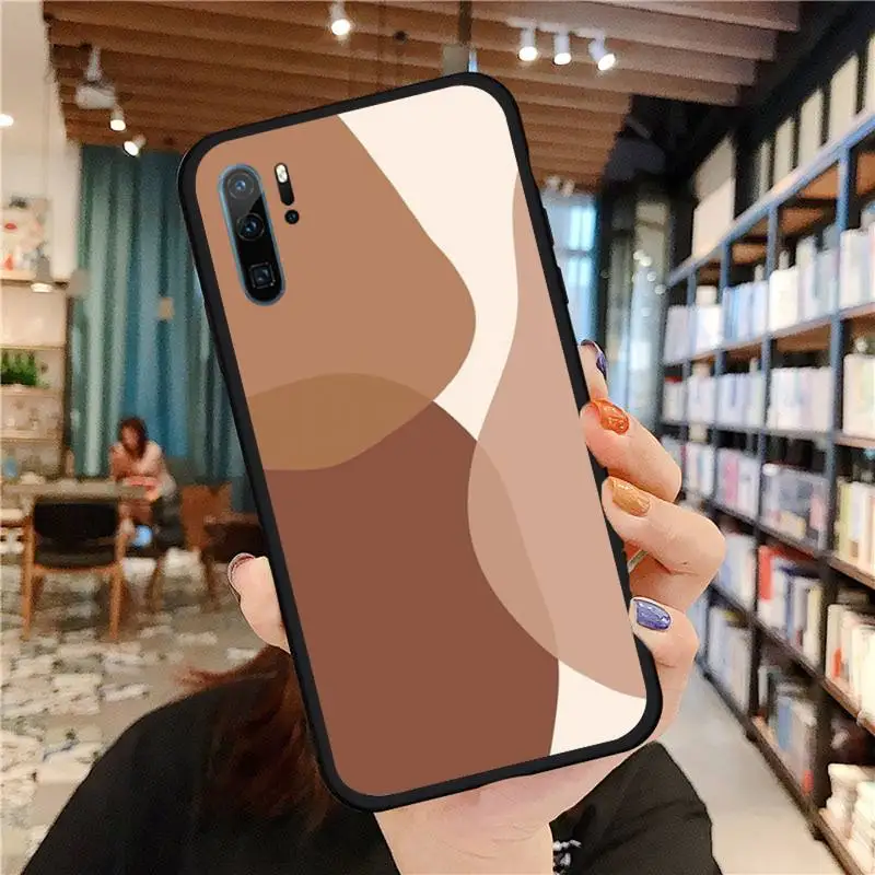

Mosaic painting is simple and fashionable Phone Case For Huawei honor Mate P 9 10 20 30 40 Pro 10i 7 8 a x Lite nova 5t Soft